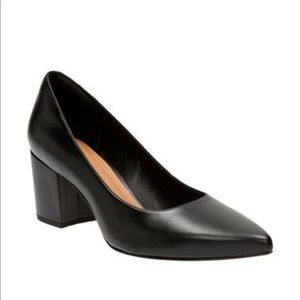 Clarks Pravana Rose Pump Black Shoes